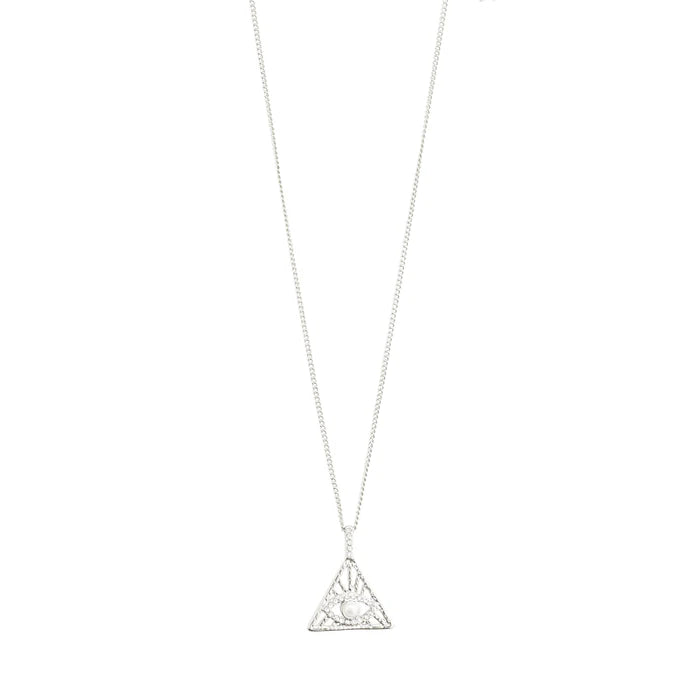 FOCUS Recycled Necklace - Silver
