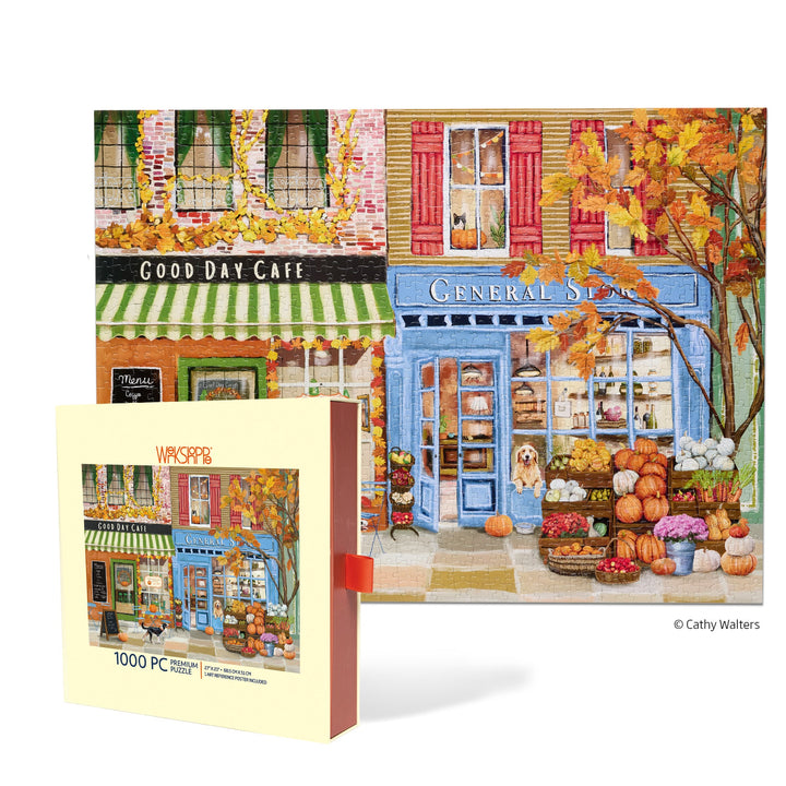 Autumn on Main | 1000 Piece Puzzle