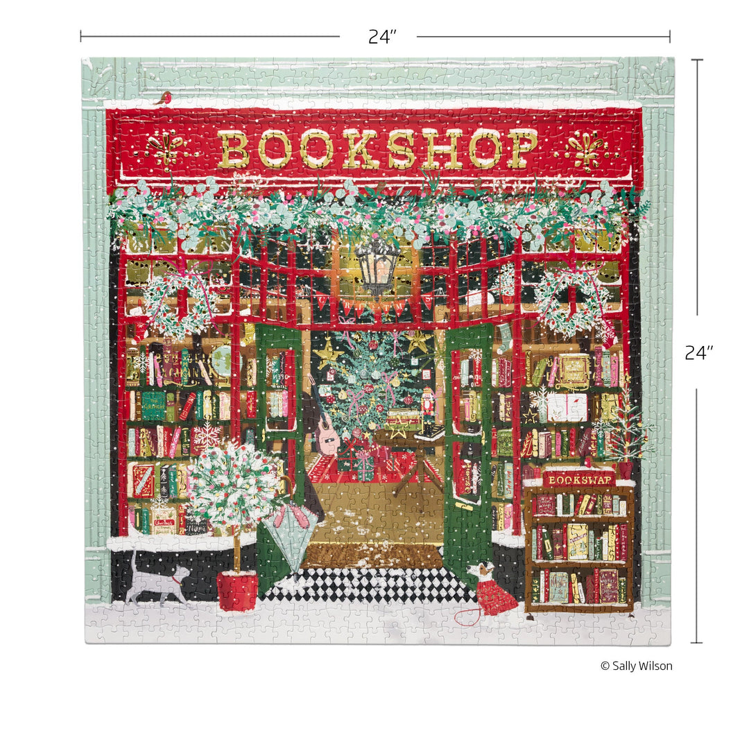 Festive Bookshop | 1000 Piece Puzzle