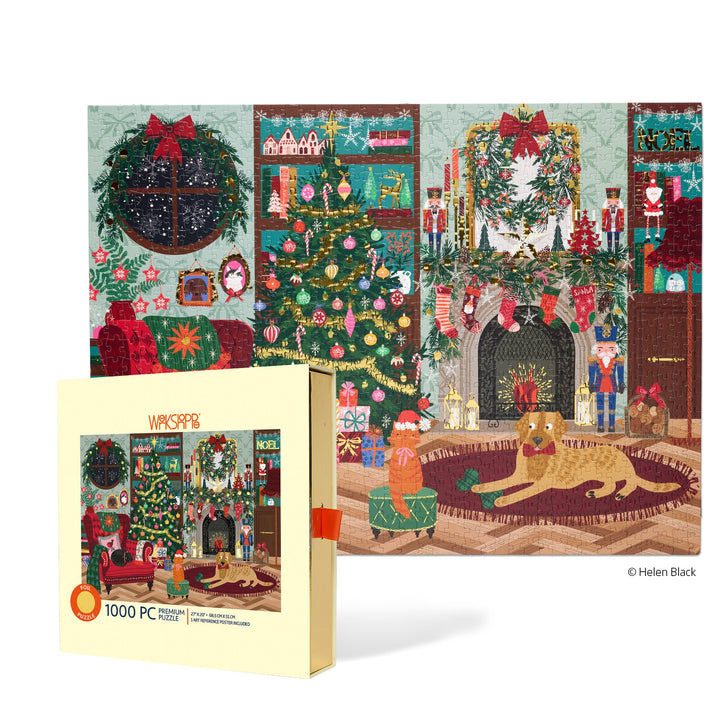 Festive Family Room | 1000 Piece Puzzle