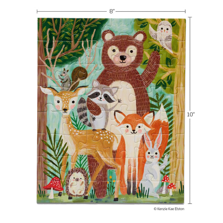 Woodland Cuties | 48 Piece Puzzle Snax