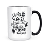 Coffee Scrubs & Rubber Gloves | Mug