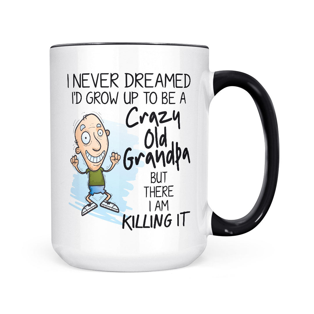 Crazy Old Grandpa | Mug
