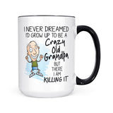 Crazy Old Grandpa | Mug