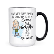 Crazy Old Grandpa | Mug