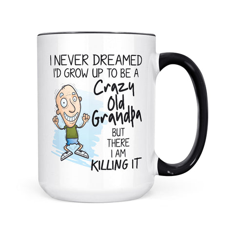 Crazy Old Grandpa | Mug