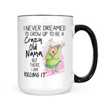 Crazy Old Nana | Mug