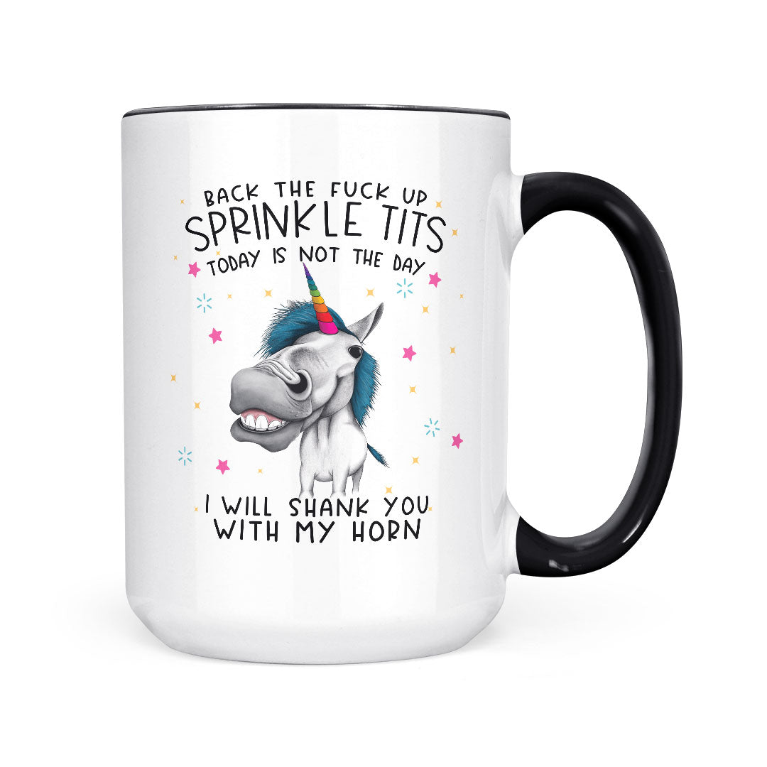 Back The Fuck Up Sprinkle Tits | Mug