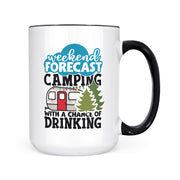 Weekend Forecast - Camping | Mug