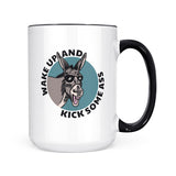 Wake Up And Kick Some Ass | Mug