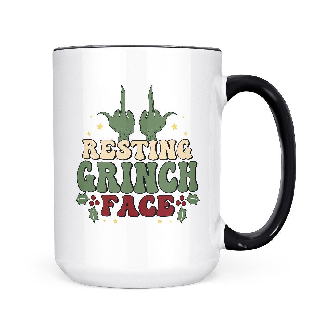 Resting Grinch Face | Mug