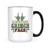 Resting Grinch Face | Mug