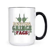 Resting Grinch Face | Mug