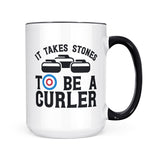 It Takes Stones To Be A Curler | Mug