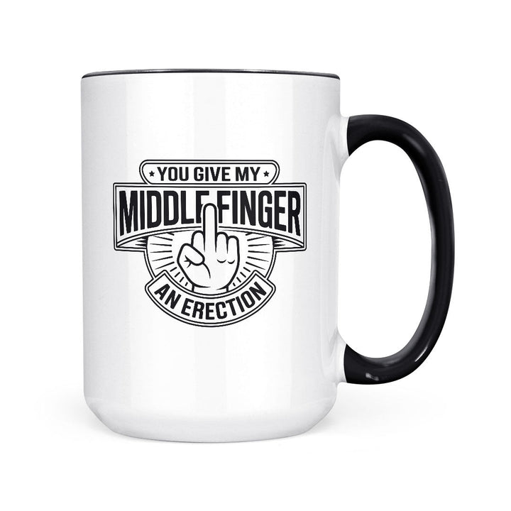 Middle Finger Erection | Mug