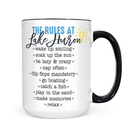 Lake Rules (Custom) | Mug