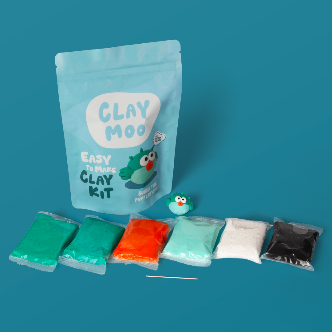 Bubba the Pufferfish | Foam Clay Kit