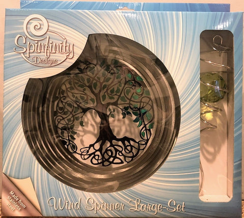 Tree of Life W Crystal Lg Set