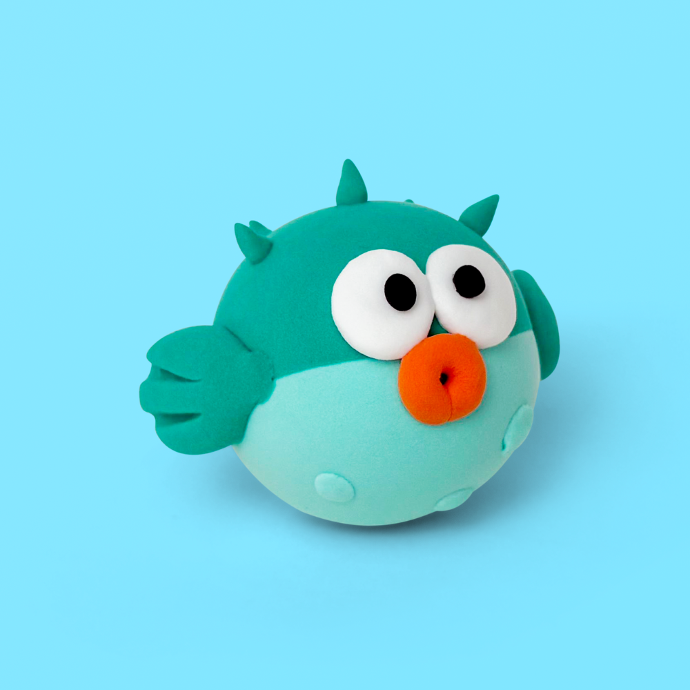 Bubba the Pufferfish | Foam Clay Kit