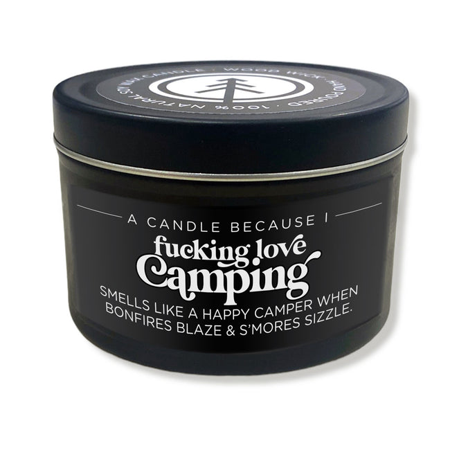 I Fucking Love Camping | Candle