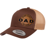 Dad | Leather Patch Hat