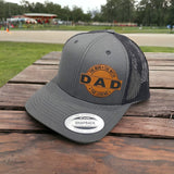 Dad | Leather Patch Hat