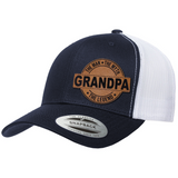 Grandpa | Leather Patch Hat