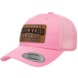 Without Truckers | Leather Patch Hat