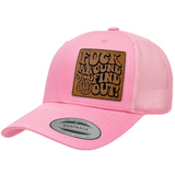 Fuck Around And Find Out | Leather Patch Hat