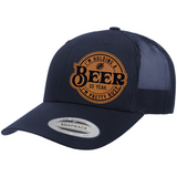 I'm Holding A Beer | Leather Patch Hat