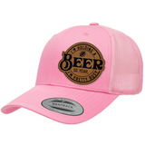 I'm Holding A Beer | Leather Patch Hat