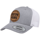 Overtime Hours | Leather Patch Hat