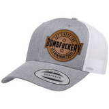 Dumbfuckery | Leather Patch Hat