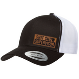 Shit Show Supervisor | Leather Patch Hat