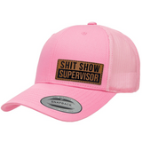 Shit Show Supervisor | Leather Patch Hat