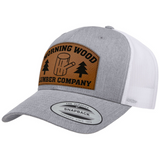 Morning Wood | Leather Patch Hat