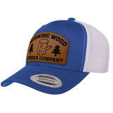 Morning Wood | Leather Patch Hat