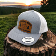 Morning Wood | Leather Patch Hat