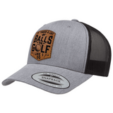 It Takes A Lot Of Balls To Golf Like I Do | Leather Patch Hat