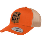 It Takes A Lot Of Balls To Golf Like I Do | Leather Patch Hat