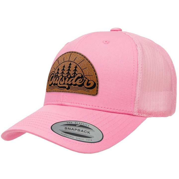 Outsider | Leather Patch Hat