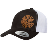 Great Fucking Farmer | Leather Patch Hat