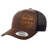 Great Fucking Farmer | Leather Patch Hat