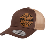 Great Fucking Farmer | Leather Patch Hat