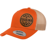 Great Fucking Farmer | Leather Patch Hat