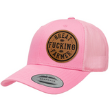 Great Fucking Farmer | Leather Patch Hat