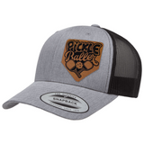 Pickle Baller | Leather Patch Hat