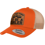 It Takes Stones To Be A Curler | Leather Patch Hat