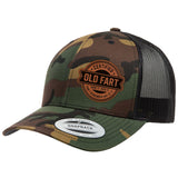 Certified Old Fart | Leather Patch Hat