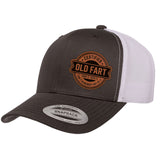 Certified Old Fart | Leather Patch Hat